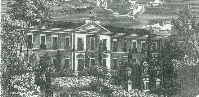Palacio del Duq. de Vistahermosa, Madrid 1880 ca